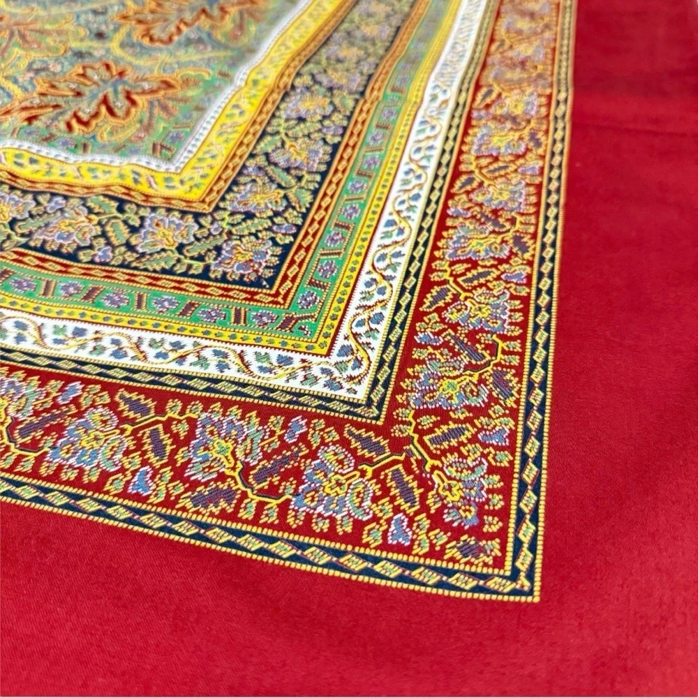 BEAUVILLE FEUILLES DE VIGNE TABLECLOTH‎ FALL Made in France Sz 53”x53”